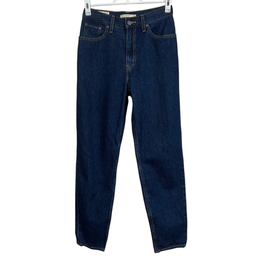 Levi's Premium Women's 26x30 High Waisted Mom Jeans High Rise Medium Wash